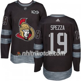 Ottawa Senators Trikot Jason Spezza 19 1917-2017 100th Anniversary Adidas Schwarz Authentic - Herren